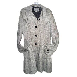 Urban Outfitters Lux Tweed Coat - Size M